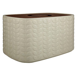 Orla Kiely Raised Stem Bread Bin, Cream